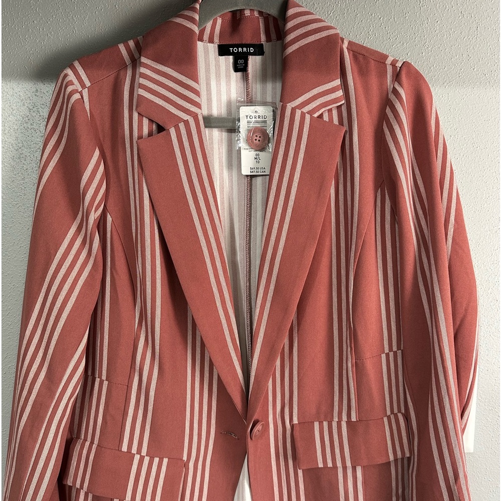 torrid NWT Sz 00 Boyfriend Blazer
